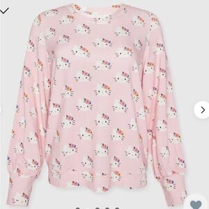 Posh peanut Hello kitty sweater sweatshirt bamboo pink
